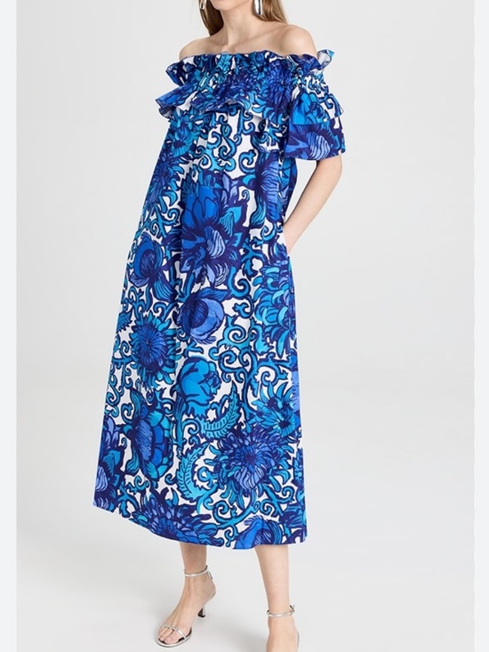 LA DoubleJ Dresses & Skirts - La DoubleJ breakfast floral midi dress